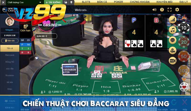 Chiến thuật chơi Baccarat siêu đẳng tăng tỷ lệ chiến thắng 16 Chiến thuật chơi Baccarat siêu đẳng
