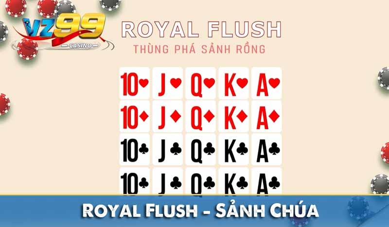 Royal Flush – Sảnh Chúa