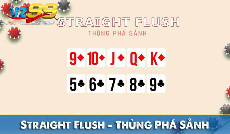 Straight Flush – Thùng Phá Sảnh